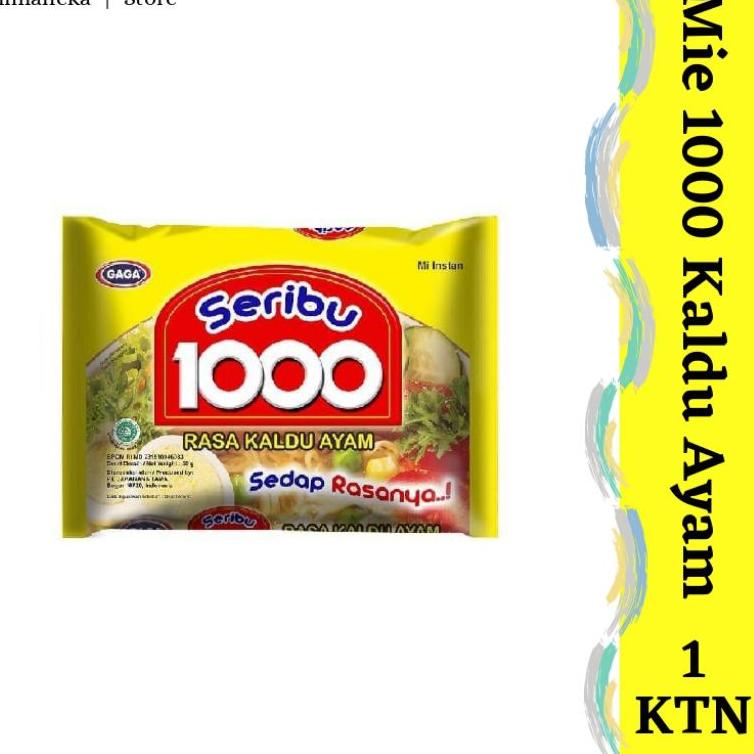 

(COD )NEW_PRODUCT GAGA 1000 RASA KALDU AYAM (1 DUS = 40 PCS)