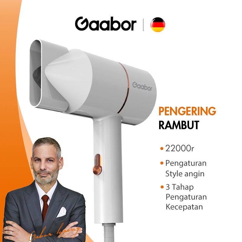 Gaabor Hair Dryer 220 V Pengering Rambut Profesional Anti Frizz /GHD-N700A