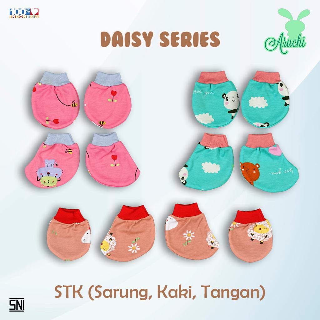 Aruchi Baby Sarung Tangan Motif - Sarung Tangan Bayi 1 Pasang