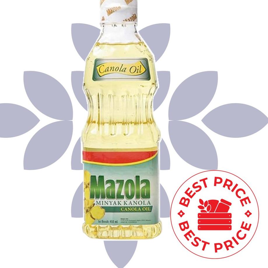 

12.12 BRANDS FESTIVAL MAZOLA - CANOLA OIL (MINYAK CANOLA) - 450 ML (LEMAK TAMBAHAN MPASI) 