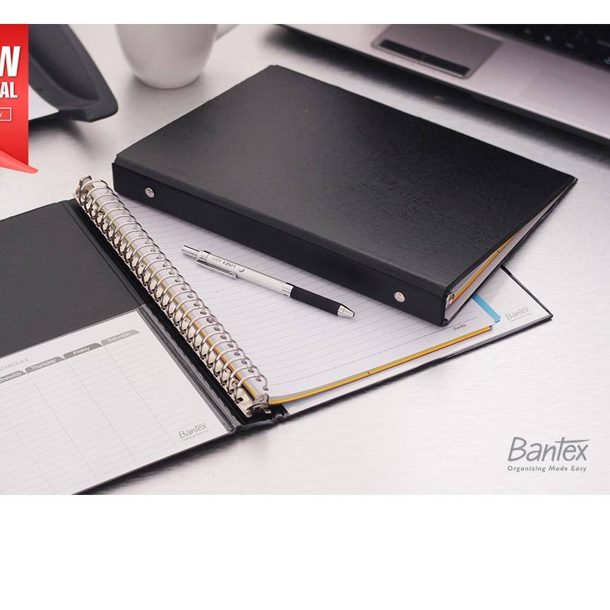 

➽ Bantex Binder Note B5 26 Ring Besi Loose Leaf Multiring Binder Black 1326 10 ☟