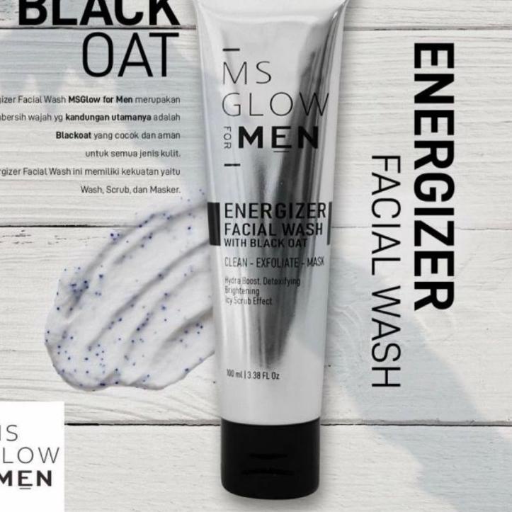 Terlaris Ms Glow MEN Facial Wash / Facial Wash Men Ms Glow