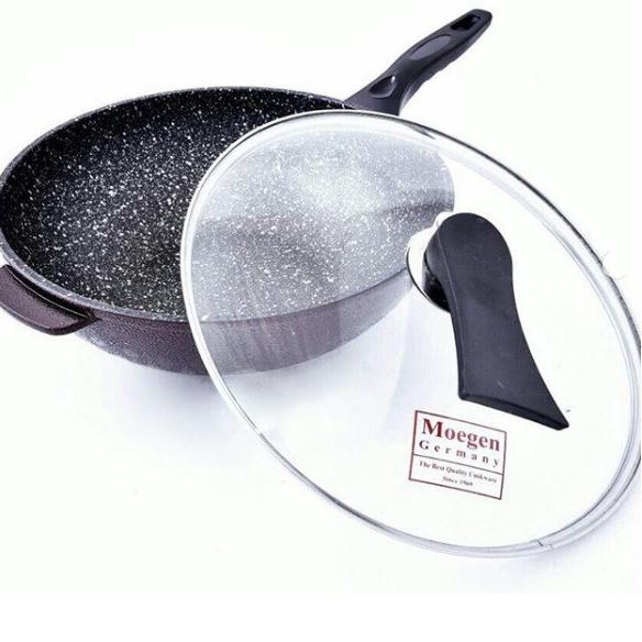 HARGA TERMURAH PANCI MOEGEN GERMAN WOK PAN HAPPY CALL DIAMOND PAN 30CM - ORIGINAL ADA LOGO MOEGEN NY