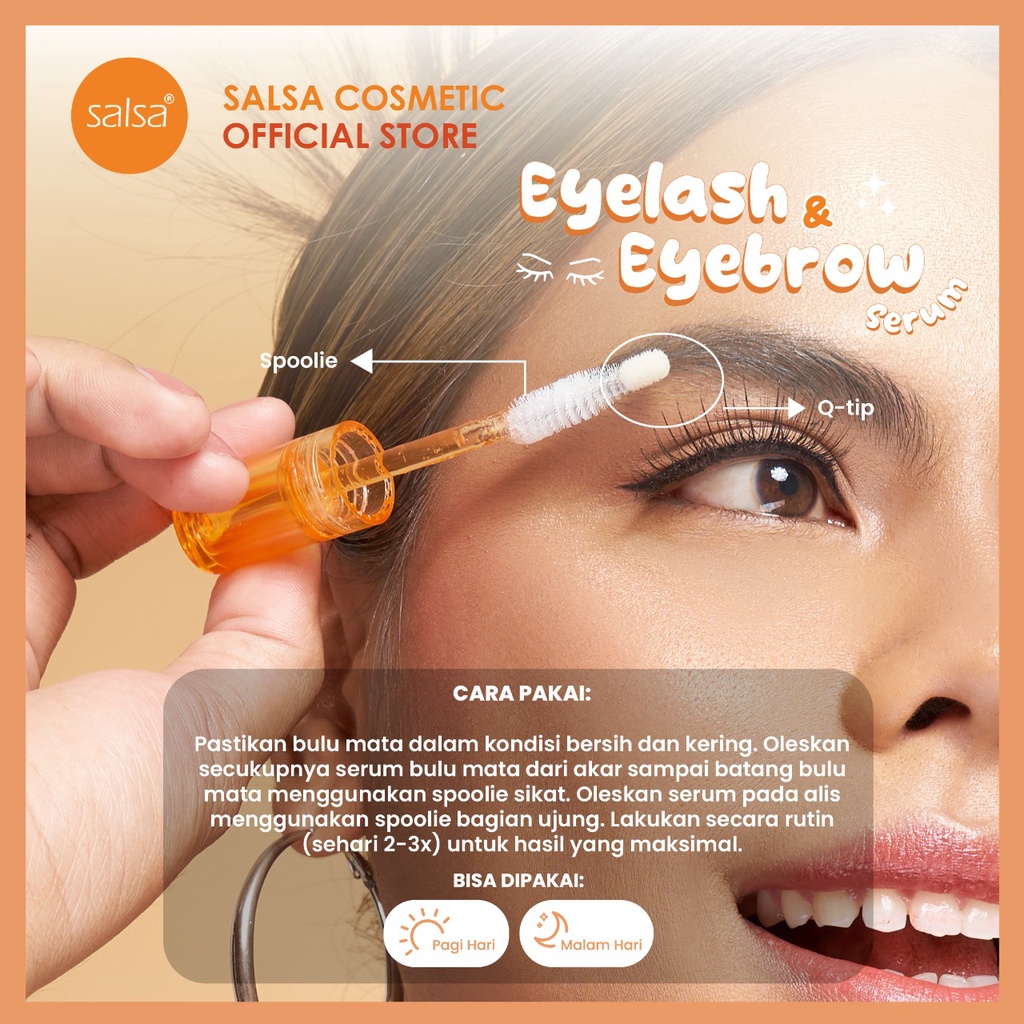 SALSA Eyelash &amp; Eyebrow Serum - Serum Bulu Mata