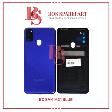 BACKDOOR BACKCOVER BC SAMSUNG M21 BLUE / TUTUP BELAKANG