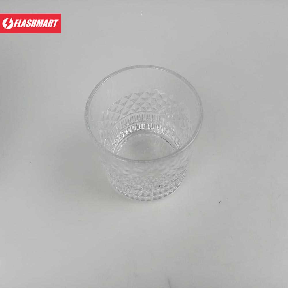 Flashmart Gelas Cangkir Seloki Whisky Wine Glass Cup 335ml - YJ10