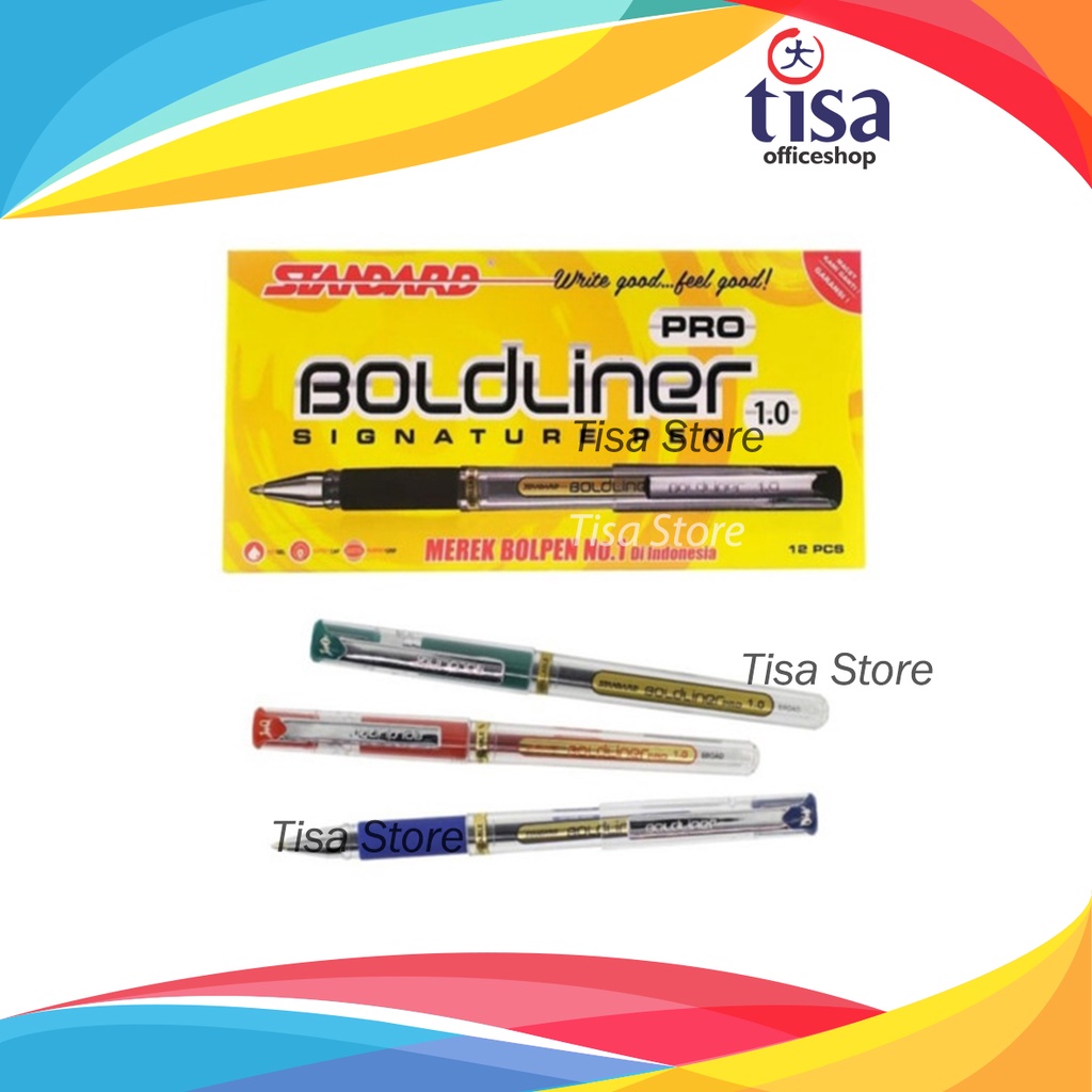 

Ballpoint/pulpen standard BoldLiner Pro 1.0