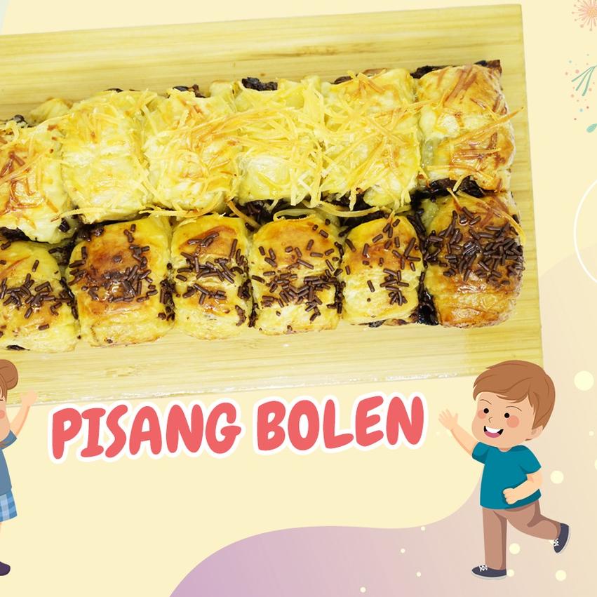 

♗ Pisang Bolen Delicute - Bolen Pisang Meses Cokelat Keju ➦