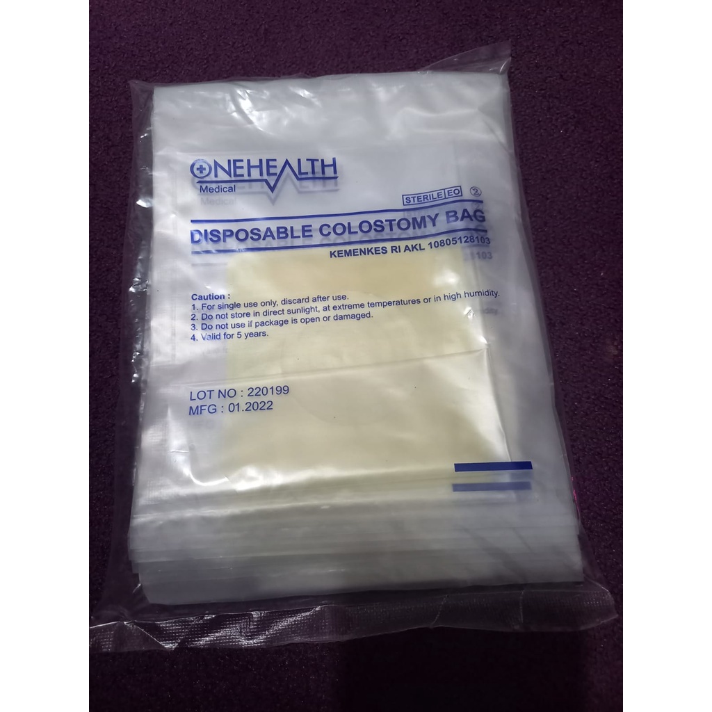 Kantong Kolostomi Disposable Colostomy Bag Onehealth Satuan