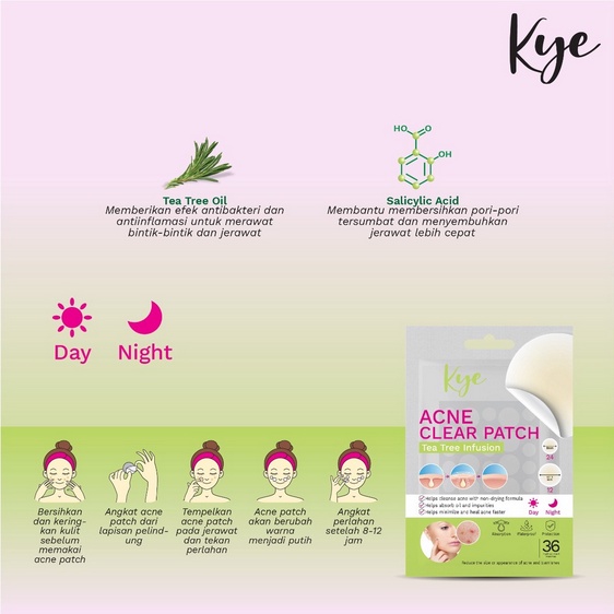 Kye Acne Clear Patch - 36 Patch