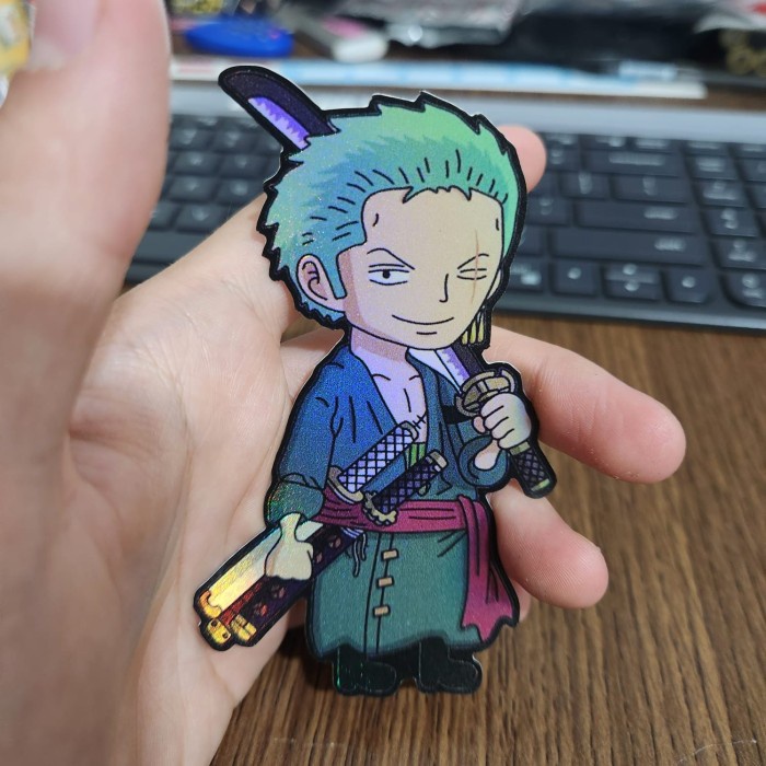 

Sticker Hologram Anime Besar - PSH1435 - One Piece - Zoro