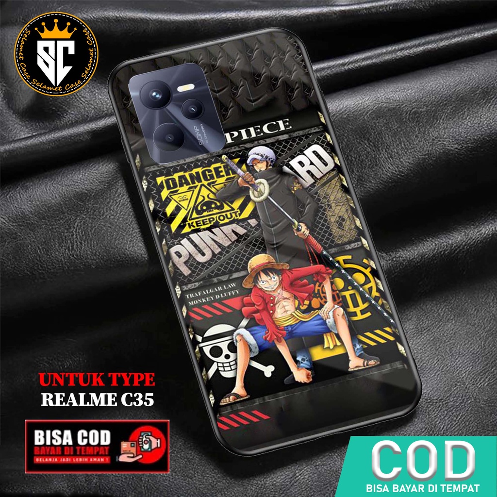 Case Realme C35 Casing Realme C35 Selamet Case [OP] Case Glossy Case Aesthetic Custom Case Anime Pel
