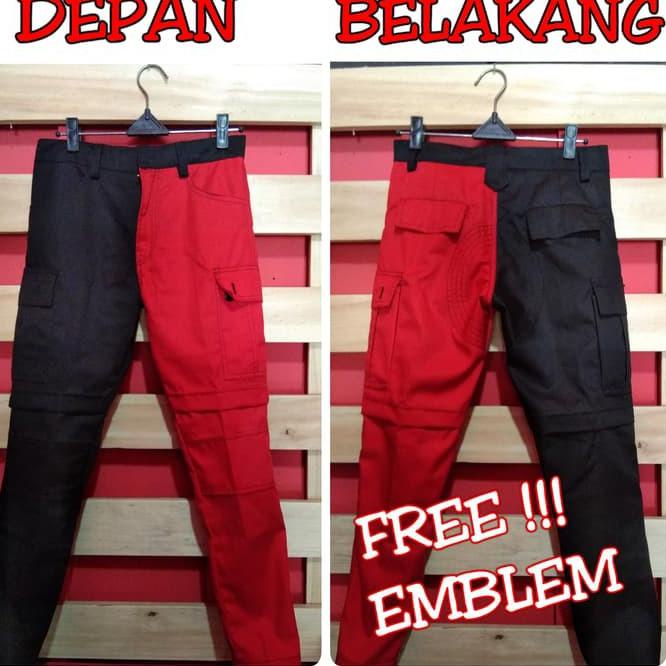 SIAP KIRIM CELANA ALPIN ALVIN KEMPOL GUNUNG PANJANG PENDEK CELANA CARGO PANJANG PRIA WARNA MERAH HIT