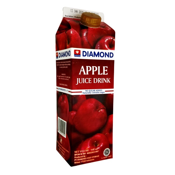 

DIAMOND JUICE APPLE 946 ML - JUS