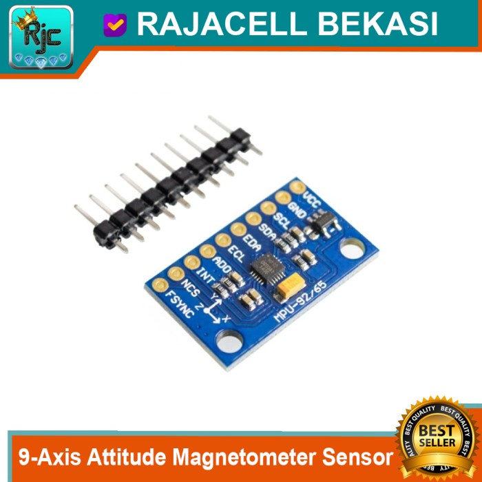 GY-9250 MPU 9250 9-Axis Attitude +Gyro+Accelerator+Magnetometer Sensor
