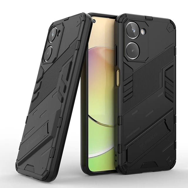 REALME 10 4G 9i 9 4G 9 PRO PLUS / REALME 8 4G / 5G / 8i 8 PRO NARZO 50 GT NEO 2 SOFT CASE KICKSTAND CYBERPUNK SERIES