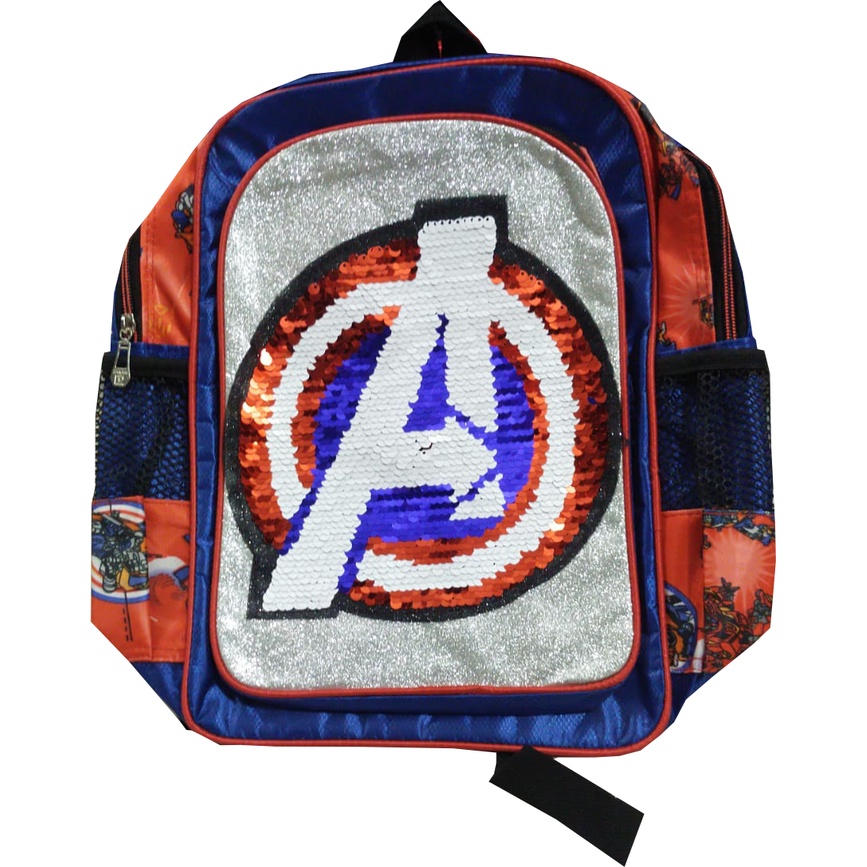 Tas Ransel Sekolah Anak TK Tekstur Sisik Motif Super Hero