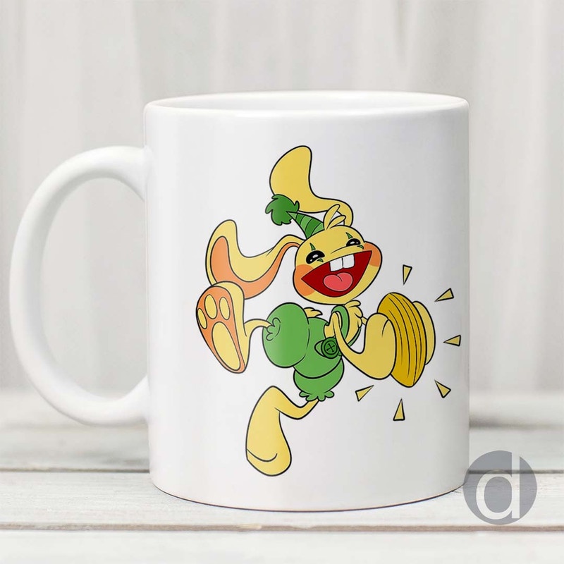 Mug Karakter Poppy Playtime Bunny Bunzo V2