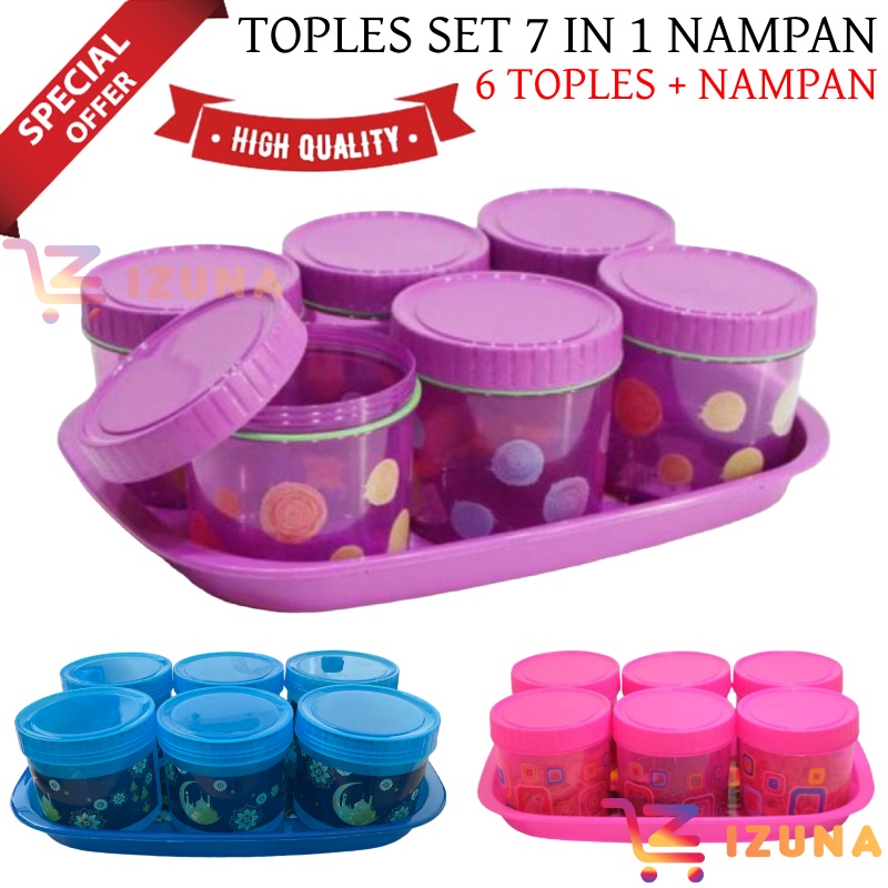 [IZUNA] TOPLES LEBARAN SET 7 IN 1 / CALISTA TOPLES KUE / CALISTA NAMPAN &amp; TOPLES 7 IN 1 / TOPLES SET 7 IN 1 / TOPLES KUE BULAT