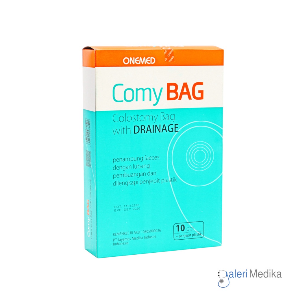 Comy Colostomy Bag - Kantong Kolostomi Comy Onemed (Ecer)