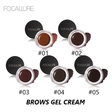 FOCALLURE Eyebrow Cream FA 23 Gel Pomade Pensil Alis