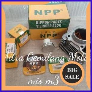 BLOK SEHER YAMAHA MIO M3 125 -  SOUL GT 125 2015 MERK NPP SET SAMA PISTON KIT 1M4R23 parts