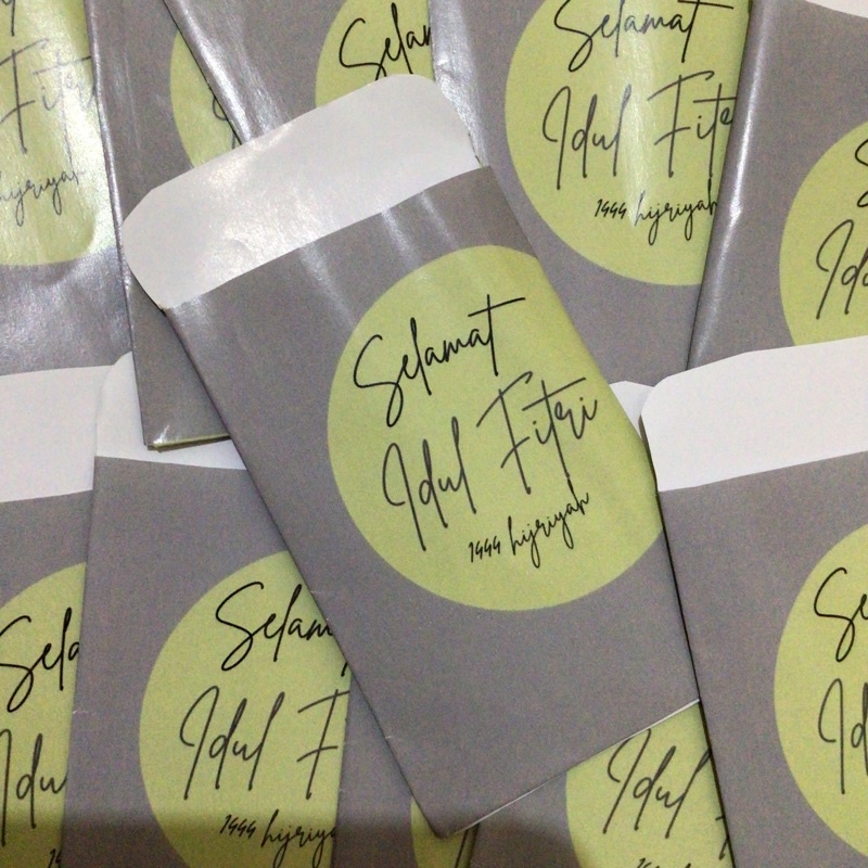 

amplop lebaran (kecil) abu - abu (10pcs)