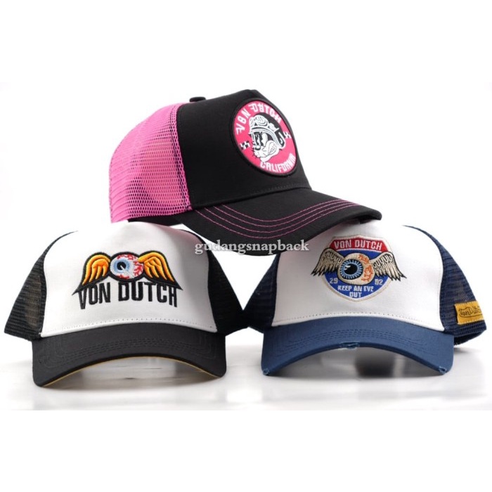 Topi Snapback Original Import Von Dutch Baseball Cap