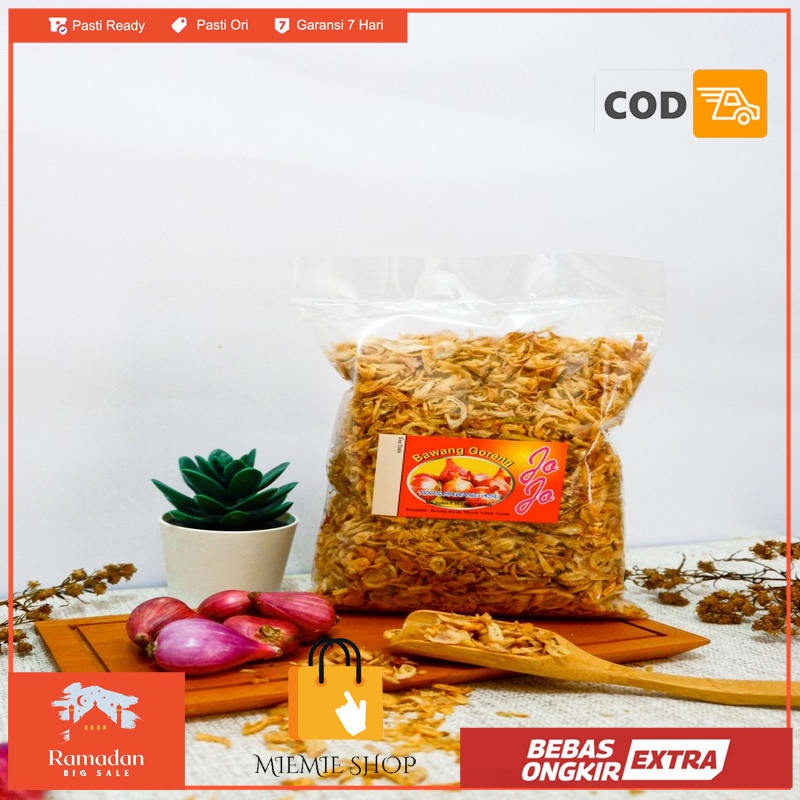 

Bawang goreng Jojo Asli sumenep 250 Gr First hand