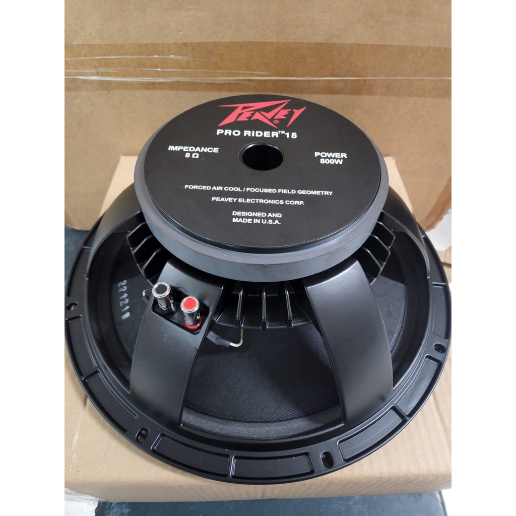 SPEAKER KOMPONENT 15 INCH 800WATT  PEAVEY PRO RIDER