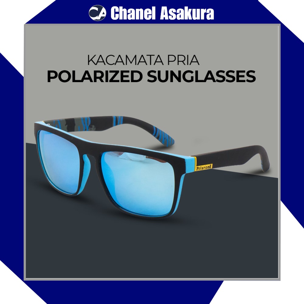 Kacamata Pria Polarized Sunglasses DUBERY - D731