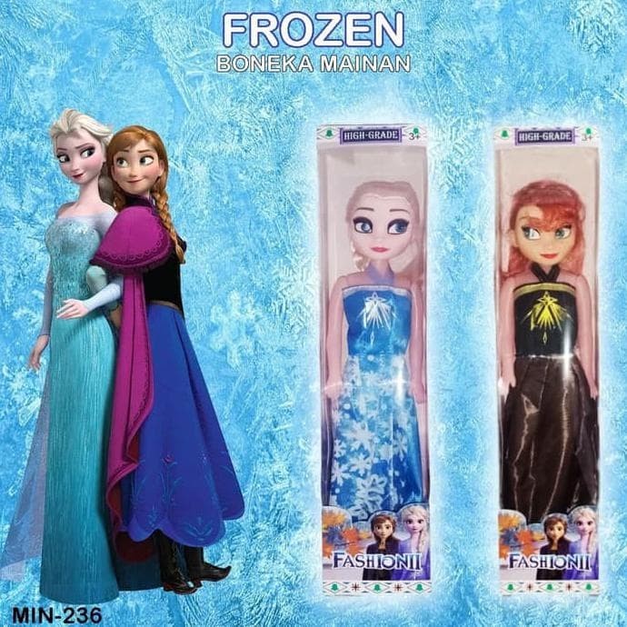 Mainan Anak Perempuan Boneka Frozen Princess Anna Disney Barbie Doll Min