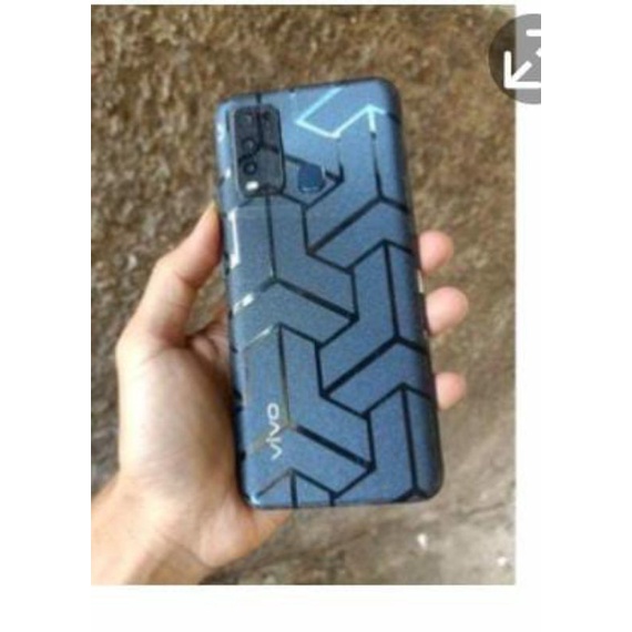 Garskin Glitter Transformer Transparan Anti Gores VIVO V9 Anti Gores Anti jamur hp