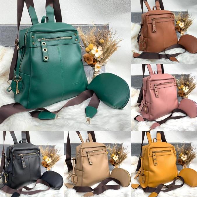 TAS WANITA RANSEL FOSIL