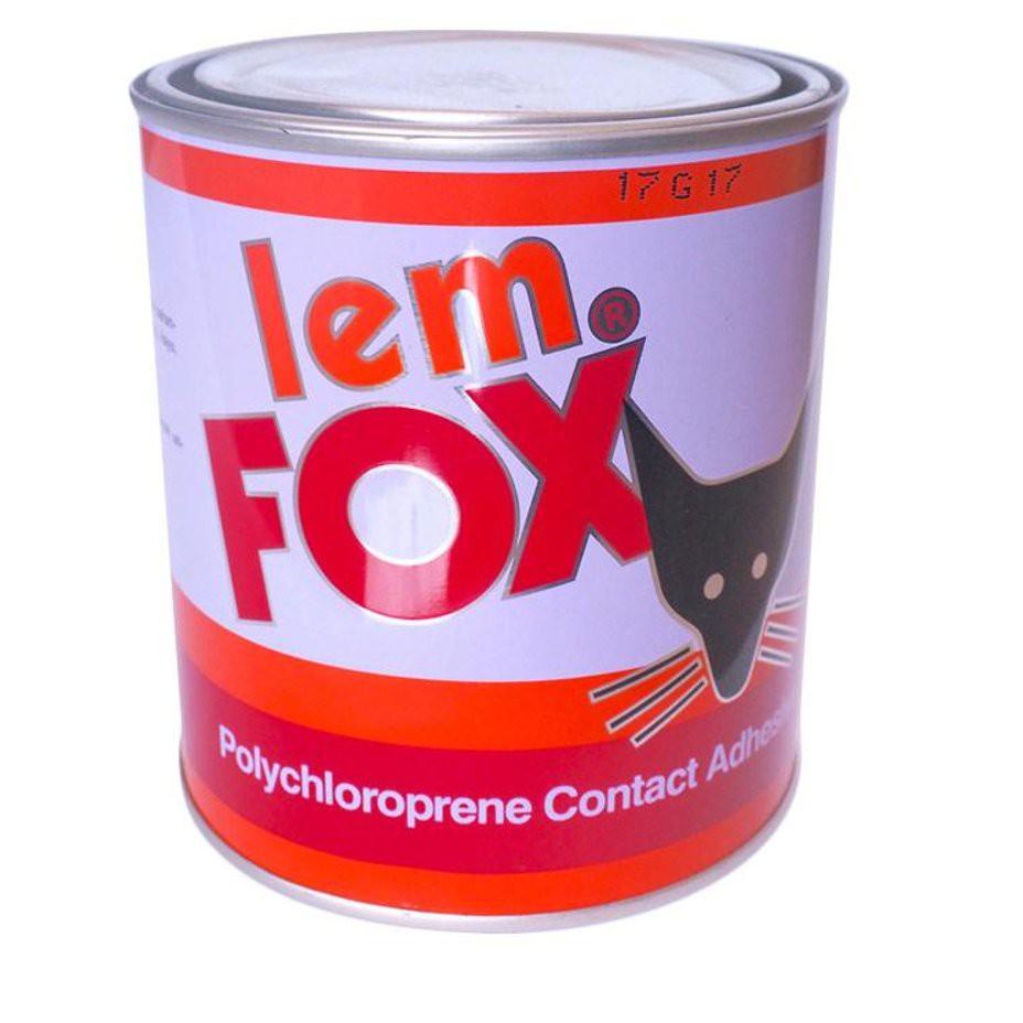 ✮ Lem Fox Kuning Kaleng 600gr Lem Fox Aibon Kuning Kaleng 600 gram Lem Serbaguna ۝