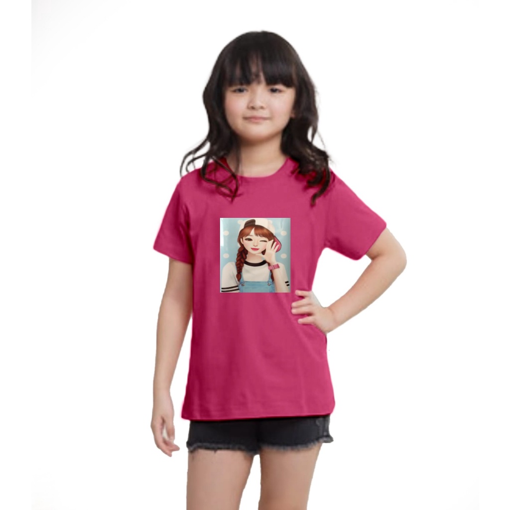 KAOS ANAK PEREMPUAN MURAH 1.10 TAHUN