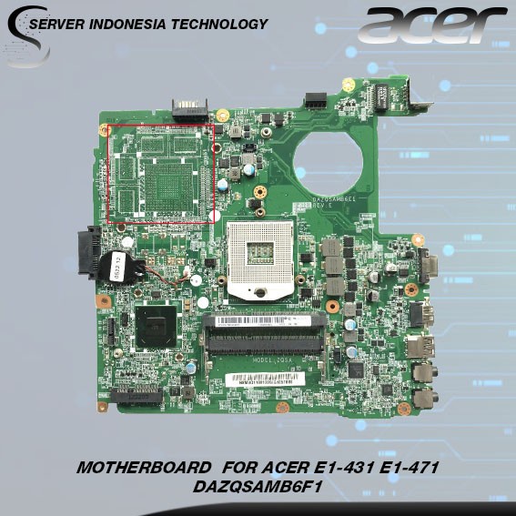 Best Seller Motherboard For Acer E1-431 E1-471 Dazqsamb6F1