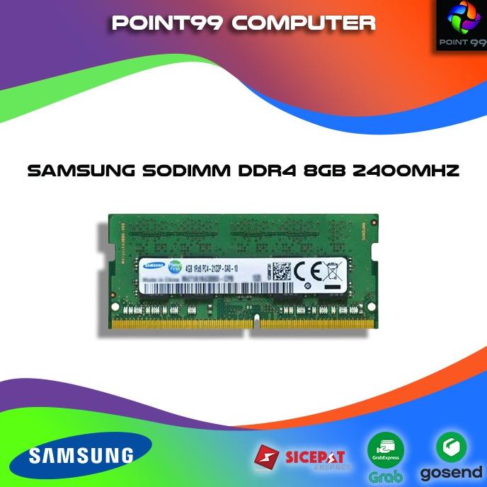 RAM SAMSUNG SODIMM DDR4 8GB 2400MHZ PC 19200 2400 MHZ 8 GB BRG BARU