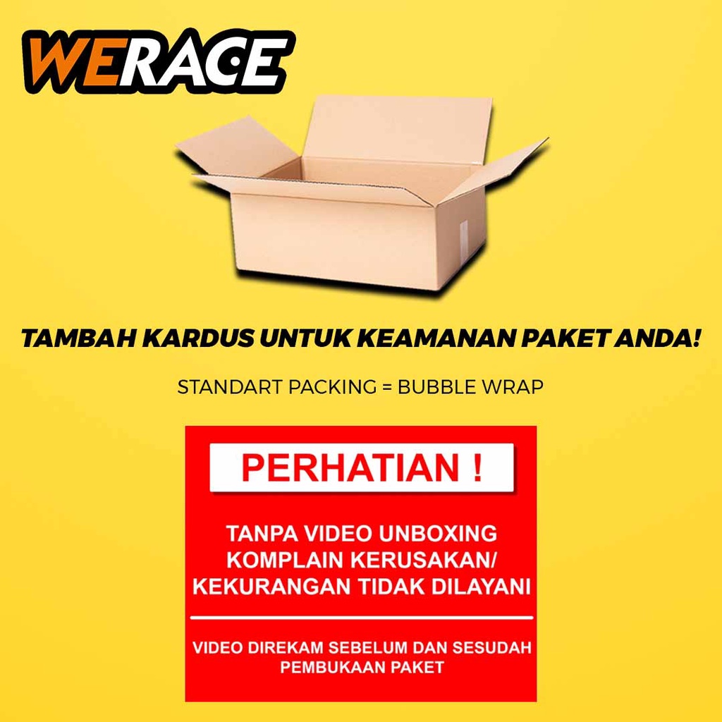 [WERACE] Cover Pelindung / Tutup Tameng Knalpot Standar Honda BEAT FI ESP 2017