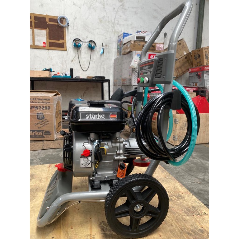 Jet Cleaner SPW3200 STARKE / Gasoline Engine High Pressure Washer SPW 3200 - Jet Cleaner Mesin Bensin SPW-3200 STRAKE