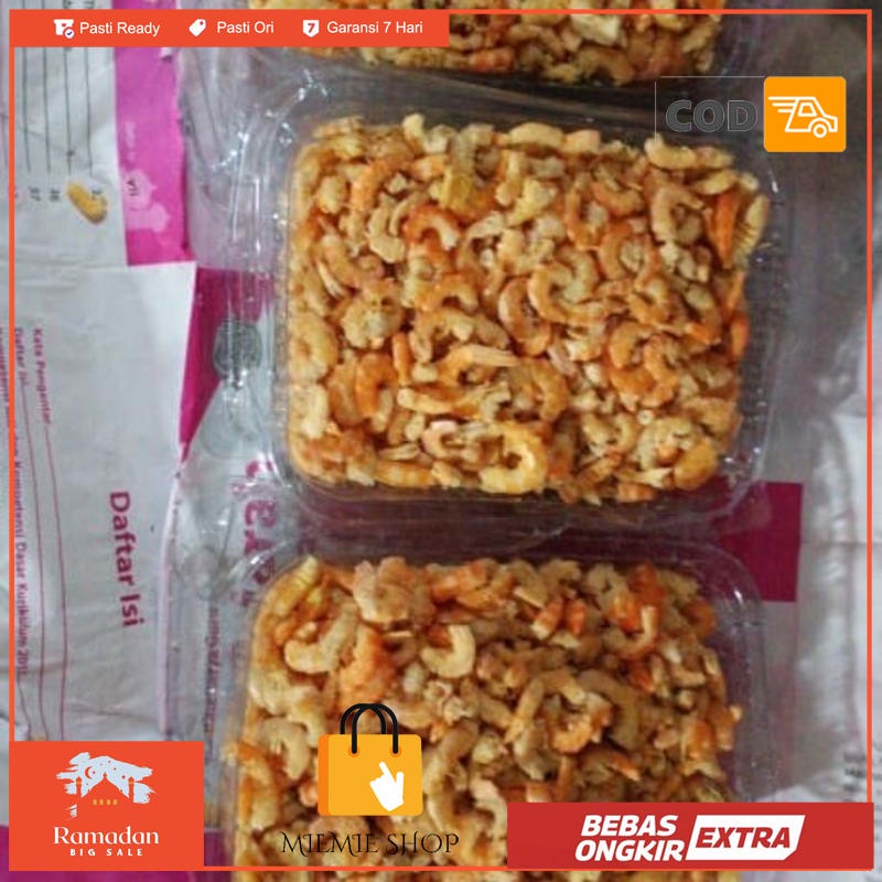 

ebi/udang kupas kering per 500gr