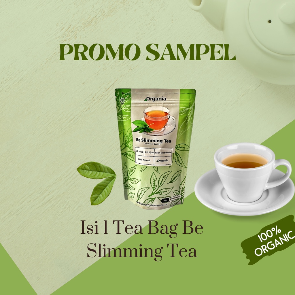 

Be Slimming Tea Teh Pelangsing Herbal Ampuh