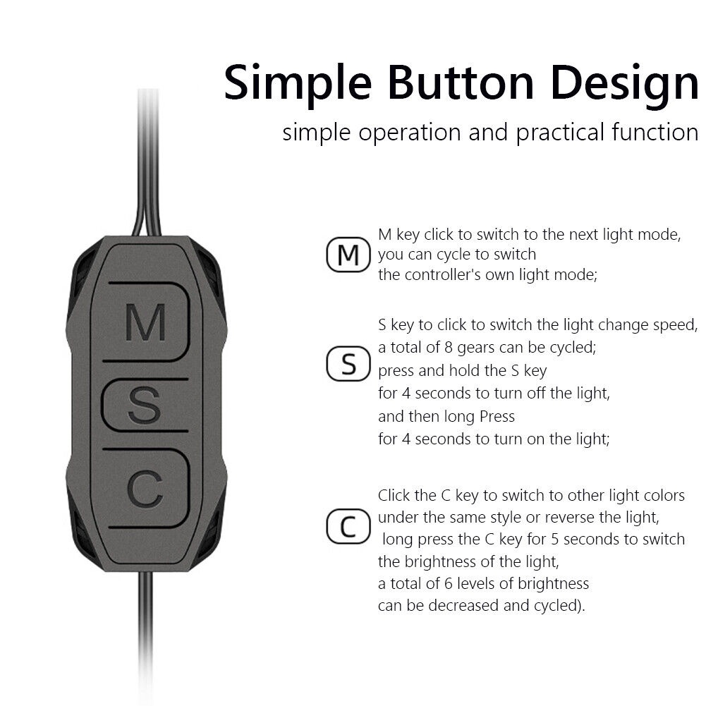 Mini Controller ARGB 3 PIN 5V to SATA For RGB Fan