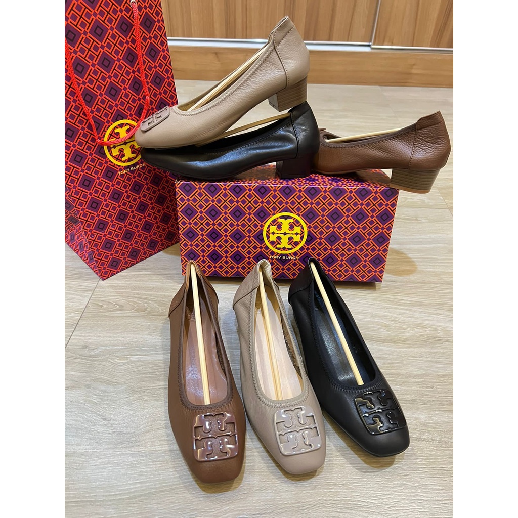 Tory Burch Ami Pump Wedges Sepatu Wanita