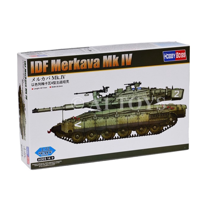 Terlaris Model Kit Miniatur Tank Idf Merkava Mk Iv Hobby Boss 13 Cm 1:72