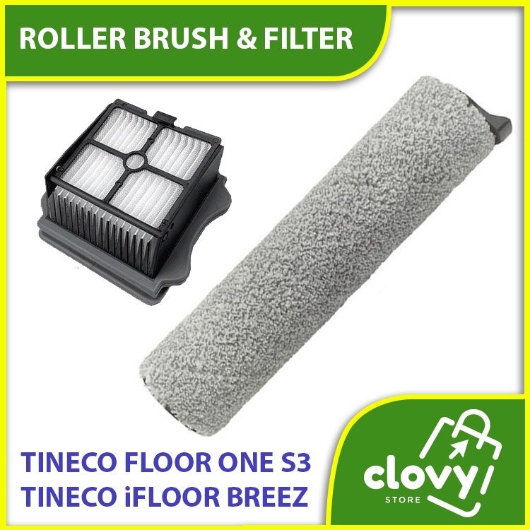 Tineco Floor One S3 &amp; Ifloor Breeze Roller Brush &amp; Hepa Filter Aksesoris