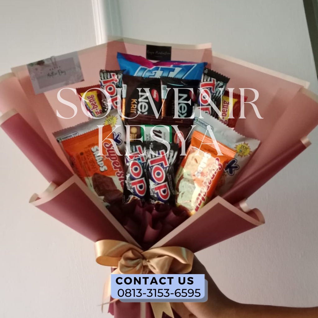 

PROMO!!! Buket Jajan Ukuran Sedang, Buket Coklat, Buket Bunga, Buket Uwang, Buket Snack, Buket Wisuda, Buket Jajan, Kado Ultah, Anniversary, Pernikahan, Hadiah Unik, Lucu, Murah, Simple, Menarik, Ready Stock