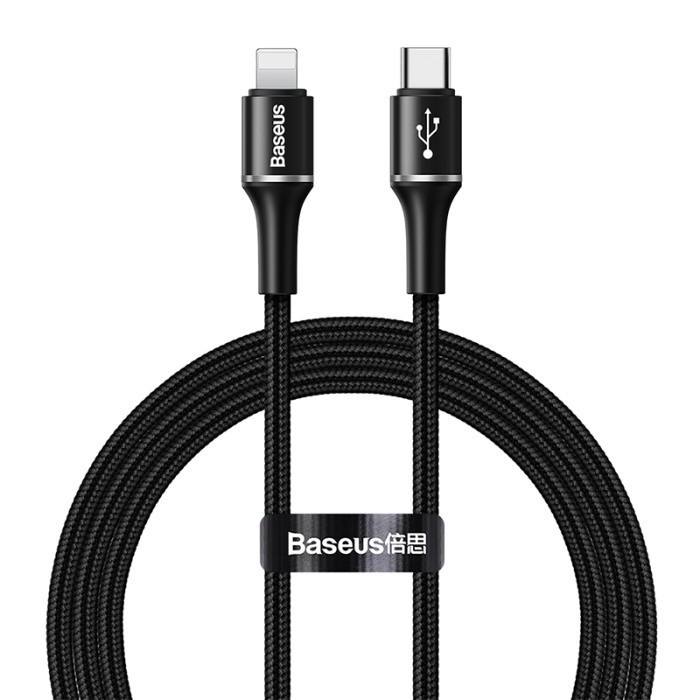 BASEUS Halo Data Cable Type-C to iP PD 20W 1m - CATLGH