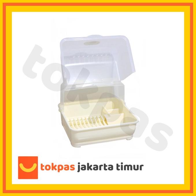 Termurah [Khusus Gojek / Grab] Rak Piring + Tutup Orlona Hawaii 4950 Plastik New!!