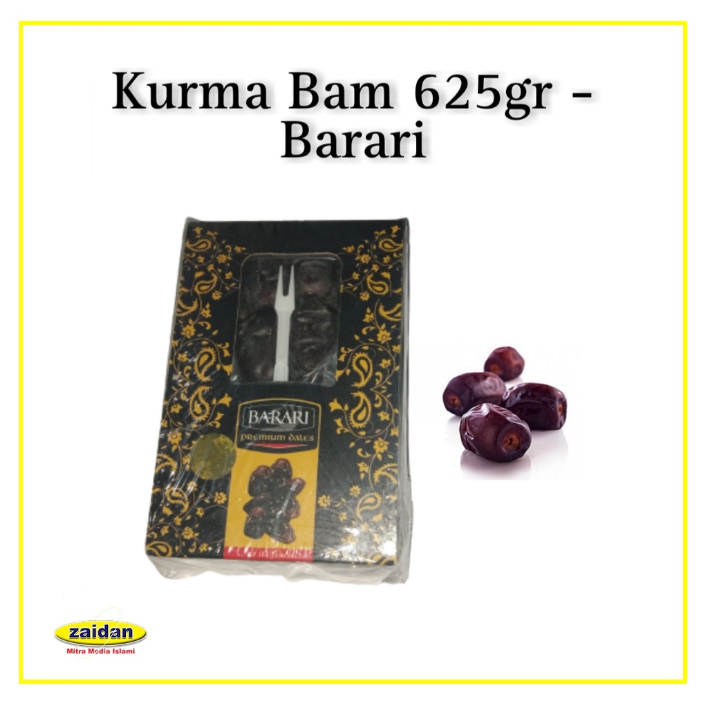 

Kurma Anggur Bam Barari 625gr Premium Dates - 100% Original